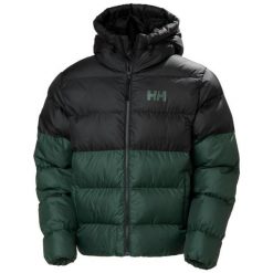 Kurtka z kapturem Helly Hansen Active. Zielone kurtki Helly Hansen, m, bez wzorów, z puchu, z kapturem. W wyprzedaży za 887.10 zł.