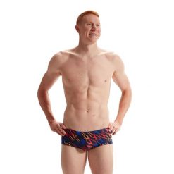 Kąpielówki spodenki kąpielowe męskie Speedo Men's Club Allover. Czerwone kąpielówki Speedo, m, bez wzorów. Za 139.99 zł.