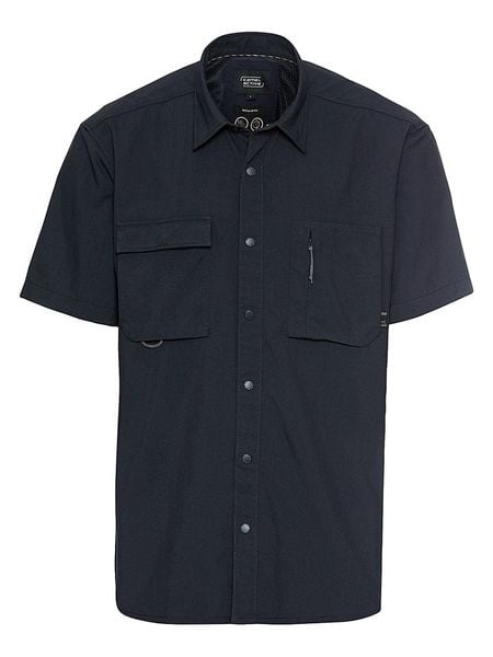 Camel Active Koszula funkcyjna w kolorze granatowym rozmiar: XXL. Niebieskie koszule Camel Active, xxl, bez wzorów, z materiału, bez kołnierzyka, bez ramiączek. Za 127.35 zł.
