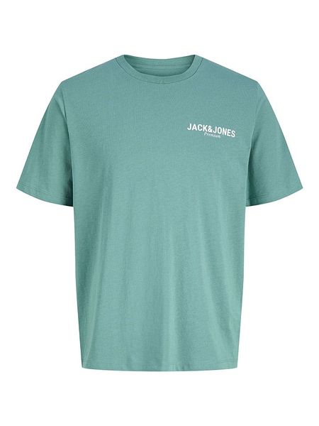 Jack & Jones Koszulka "Blaoscar" w kolorze turkusowym rozmiar: L. Niebieskie bezrękawniki Jack & Jones, l, bez wzorów, z bawełny, bez kołnierzyka, bez ramiączek. Za 48.28 zł.