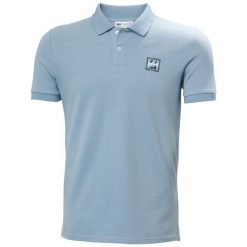 Polo Helly Hansen Toulon Graphic. Niebieskie koszulki polo Helly Hansen, m, bez wzorów, bez kołnierzyka, bez ramiączek. Za 333.50 zł.