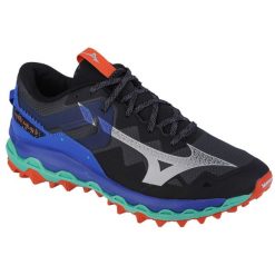 Buty do biegania męskie Mizuno Wave Mujin 9. Czarne buty do biegania Mizuno, bez wzorów, z materiału, bez zapięcia, do biegania, mizuno wave. Za 499.99 zł.