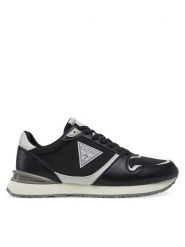 Guess Sneakersy FMJISL FAL12 Czarny. Czarne buty sportowe casual Guess, z aplikacjami, ze skóry, bez zapięcia. Za 359.99 zł.