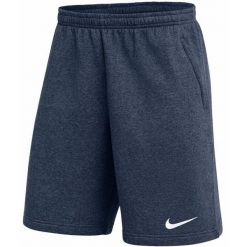 Spodenki krótkie męskie Nike Park 26 Fleece. Niebieskie szorty Nike, m, bez wzorów, z bawełny, sportowe. Za 141.99 zł.
