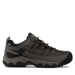Trekkingi Keen. Czarne buty trekkingowe Keen, bez wzorów, bez zapięcia. Za 409.99 zł.