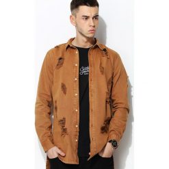 Camelowa Koszula Self Assured. Koszule marki Born2be. Za 139.99 zł.