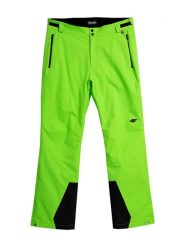 4F Spodnie narciarskie w kolorze czarno-zielonym rozmiar: XL. Czarne spodnie narciarskie i snowboardowe 4F, m, bez wzorów, narciarskie, Dermizax. Za 813.45 zł.