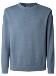 Pepe Jeans Sweter w kolorze niebieskim rozmiar: XXL. Niebieskie swetry nierozpinane Pepe Jeans, xxl, bez wzorów, z bawełny, bez kołnierzyka, bez ramiączek. Za 181.45 zł.