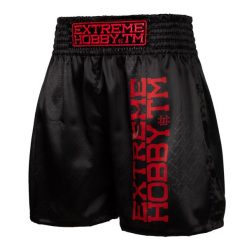 Spodenki bokserskie męskie EXTREME HOBBY BLACK ARMOUR. Czarne szorty EXTREME HOBBY, m, bez wzorów, z poliesteru, klasyczne. Za 209.00 zł.