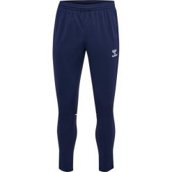 Spodnie treningowe Hummel Core 2.0. Niebieskie buty treningowe Hummel, bez wzorów, na fitness i siłownię. Za 250.00 zł.