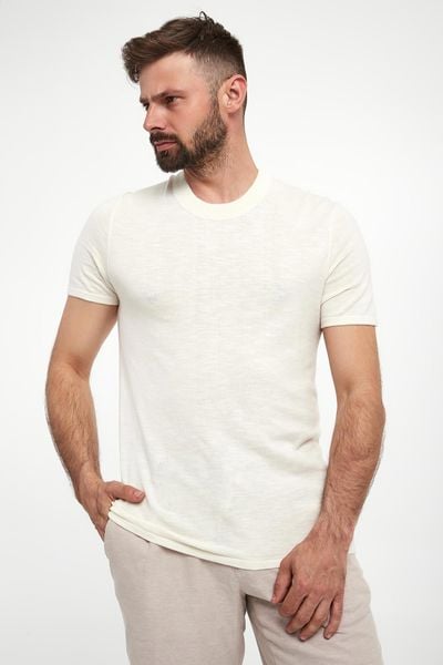 T-shirt męski Peeron JOOP! JEANS. T-shirty JOOP! Jeans, m, bez wzorów, z jeansu, bez kołnierzyka, bez ramiączek. W wyprzedaży za 293.30 zł.