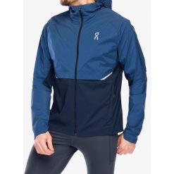 Kurtka do biegania męska On Running Core Jacket. Niebieskie kurtki On Running, m, bez wzorów, z softshellu, bez kaptura, do biegania. Za 717.99 zł.