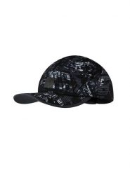 Buff Czapka "5 Panel Go" w kolorze szaro-czarnym rozmiar: S/M. Czarne czapki z daszkiem Buff, bez wzorów. Za 43.99 zł.