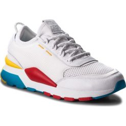 Sneakersy PUMA - RS-0 Play 367515 01 Wht/HawaiianOcean/Dendelion. Białe buty sportowe casual marki Puma, z materiału. W wyprzedaży za 339.00 zł.