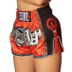 Szorty do boksu tajskiego Leone Bangkok. Czerwone szorty LEONE 1947, s, bez wzorów, sportowe. Za 324.50 zł.