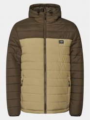 Billabong Kurtka puchowa Surf Check EBYJK00115 Brązowy Regular Fit. Brązowe kurtki Billabong, l, bez wzorów, z puchu, bez kaptura. Za 249.99 zł.