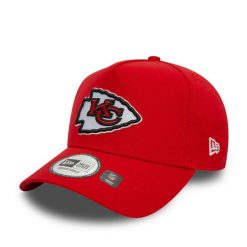 Czapka z daszkiem New Era. Czerwone czapki z daszkiem New Era, bez wzorów. Za 89.99 zł.