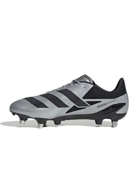 Adidas Korki "Adizero RS15 Pro SG" w kolorze srebrno-czarnym rozmiar: 44 2/3. Czarne buty treningowe Adidas, bez wzorów. Za 482.03 zł.