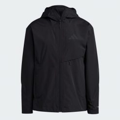 DWUWARSTWOWA KURTKA PRZECIWDESZCZOWA TERREX MULTI CLIMAPROOF. Brązowe kurtki Adidas, l, bez wzorów, z materiału, bez kaptura. Za 529.00 zł.