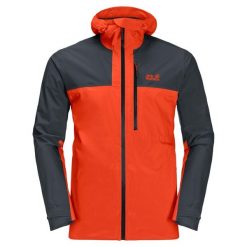 Kurtka uniwersalna męska Jack Wolfskin 11140513048. Brązowe kurtki Jack Wolfskin, na zimę, l, bez wzorów, z materiału, z kapturem. Za 603.00 zł.