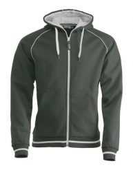 Clique Gerry - Bluza z kapturem unisex, wnętrze szczotkowane – pistol. Szare bluzy z kapturem CLIQUE, xl, bez wzorów, z bawełny, z kapturem. Za 267.62 zł.