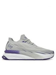 EA7 Emporio Armani Sneakersy X8X176 XK377 U478 Szary. Szare buty sportowe casual EA7 Emporio Armani, bez wzorów, ze skóry, bez zapięcia. Za 469.99 zł.
