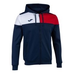 Bluza dresowa z kapturem Joma Crew V. Czerwone bluzy z kapturem Joma, m, bez wzorów, z dresówki, z kapturem. Za 208.45 zł.