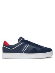 Tommy Jeans Sneakersy The Greenwich Retro EM0EM01462 Granatowy. Niebieskie buty sportowe casual Tommy Jeans, bez wzorów, z jeansu, bez zapięcia. Za 379.99 zł.