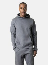 Odlo Bluza "Essential" w kolorze szarym do biegania rozmiar: M. Szare bluzy z kapturem ODLO, m, bez wzorów, z kapturem. Za 259.13 zł.
