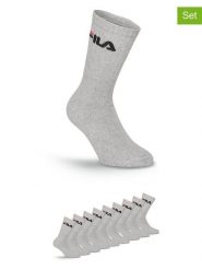 Fila Skarpety (9 par) w kolorze szarym do tenisa rozmiar: 39-42. Szare skarpety Fila, bez wzorów. Za 52.99 zł.