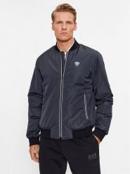 EA7 Emporio Armani Kurtka bomber 8NPB12 PN7LZ 1578 Granatowy Regular Fit. Niebieskie kurtki EA7 Emporio Armani, m, bez wzorów, z syntetyku, bez kaptura. Za 579.99 zł.