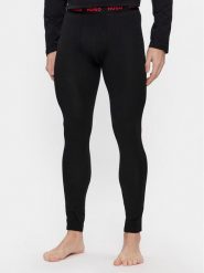 Hugo Kalesony Long John Linked 50485314 Czarny Skinny Fit. Czarne kalesony Hugo, m, bez wzorów, z bawełny. Za 219.99 zł.