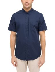 Męska Koszula Mustang Style Gilroy Dark Sapphire 1016251 4136. Niebieskie koszule Mustang, m, bez wzorów, bez kołnierzyka, bez ramiączek. Za 149.99 zł.