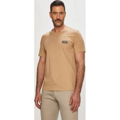 Polo Ralph Lauren - T-shirt. Brązowe koszulki polo Polo Ralph Lauren, l, bez wzorów, z dzianiny, bez kołnierzyka, bez ramiączek. W wyprzedaży za 129.90 zł.
