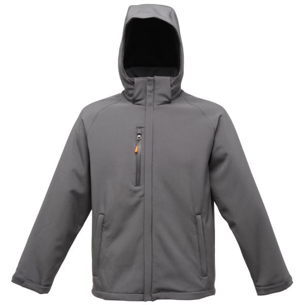 Męski Softshell Repeller Professional. Szare kurtki softshell Regatta, m, bez wzorów, z softshellu, bez kaptura. Za 407.99 zł.