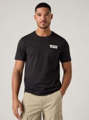 Levi's Koszulka w kolorze czarnym rozmiar: XXL. Czarne bezrękawniki Levi's®, s, bez wzorów, z bawełny, bez kołnierzyka, bez ramiączek. Za 53.29 zł.
