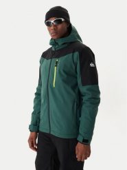 Quiksilver Kurtka snowboardowa Titano EQYTJ03513 Zielony Slim Fit. Zielone kurtki narciarskie i snowboardowe Quiksilver, m, bez wzorów, z syntetyku, narciarskie. Za 869.99 zł.