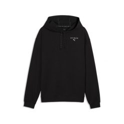 Męska bluza z kapturem CLOUDSPUN PUMA × HYROX PUMA. Czarne bluzy z kapturem Puma, l, bez wzorów, z materiału, z kapturem. Za 329.00 zł.