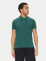 Geox Polo M5511B T3240 F3221 Zielony Regular Fit. Zielone koszulki polo Geox, l, bez wzorów, z bawełny, bez kołnierzyka, bez ramiączek. Za 129.99 zł.