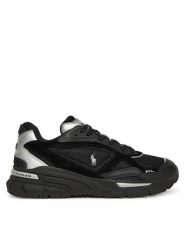 Polo Ralph Lauren Sneakersy 809967886001 Czarny. Czarne buty sportowe casual Polo Ralph Lauren, bez wzorów, z materiału, bez zapięcia. Za 569.99 zł.