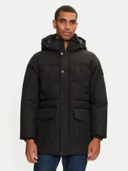 Tommy Hilfiger Kurtka zimowa Rockie MW0MW36593 Czarny Regular Fit. Czarne kurtki Tommy Hilfiger, na zimę, m, bez wzorów, z syntetyku, bez kaptura. Za 969.99 zł.
