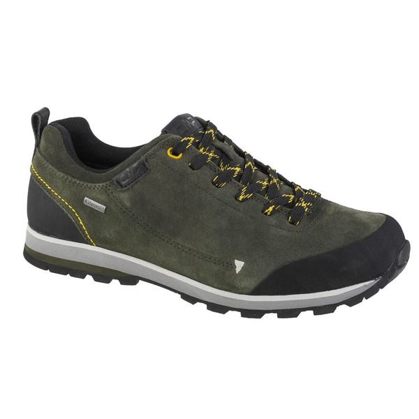 Buty trekkingowe męskie, CMP Elettra Low. Czarne buty turystyczne CMP, bez wzorów, z materiału, przed kostkę, bez zapięcia, outdoorowe. Za 499.80 zł.