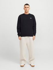 Jack & Jones Bluza w kolorze czarnym rozmiar: XL. Czarne bluzy Jack & Jones, xl, bez wzorów, bez kaptura. Za 79.59 zł.