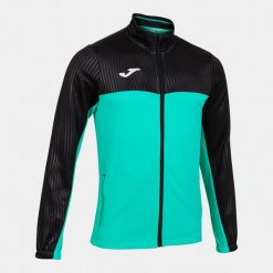 Bluza tenisowa męska Joma Monteral Full Zip. Czarne bluzy Joma, m, bez wzorów, bez kaptura. Za 149.00 zł.