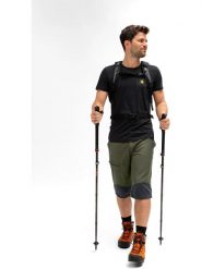 Maier Sports Szorty funkcyjne "Stoneflex" w kolorze khaki rozmiar: 54. Brązowe szorty Maier Sports, bez wzorów, z materiału. Za 218.57 zł.