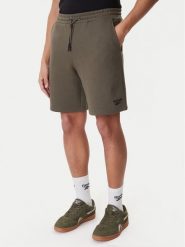 Reebok Szorty sportowe Armstrong RK25546CCM Zielony Regular Fit. Zielone krótkie spodenki sportowe Reebok, m, bez wzorów, z syntetyku. Za 179.99 zł.