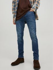 Jack&Jones Jeansy Glenn 12224987 Granatowy Slim Fit. Niebieskie jeansy Jack&Jones, m. Za 129.99 zł.