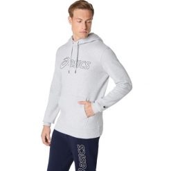 Bluza z kapturem Asics OTH. Szare bluzy z kapturem ASICS, m, bez wzorów, z bawełny, z kapturem. Za 302.00 zł.
