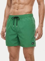 Quiksilver Szorty kąpielowe Stretch Piped Volley 16 EQYJV04211 Zielony Regular Fit. Zielone kąpielówki Quiksilver, m, bez wzorów, z syntetyku. Za 189.99 zł.