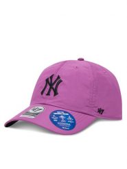 47 Brand Czapka z daszkiem MLB New York Yankees brrr ’47 CLEAN UP B-BRRRC17BBU Fioletowy. Fioletowe czapki z daszkiem 47 Brand, bez wzorów, z bawełny. Za 99.99 zł.
